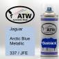Preview: Jaguar, Arctic Blue Metallic, 337 / JFE: 400ml Sprühdose, von ATW Autoteile West.